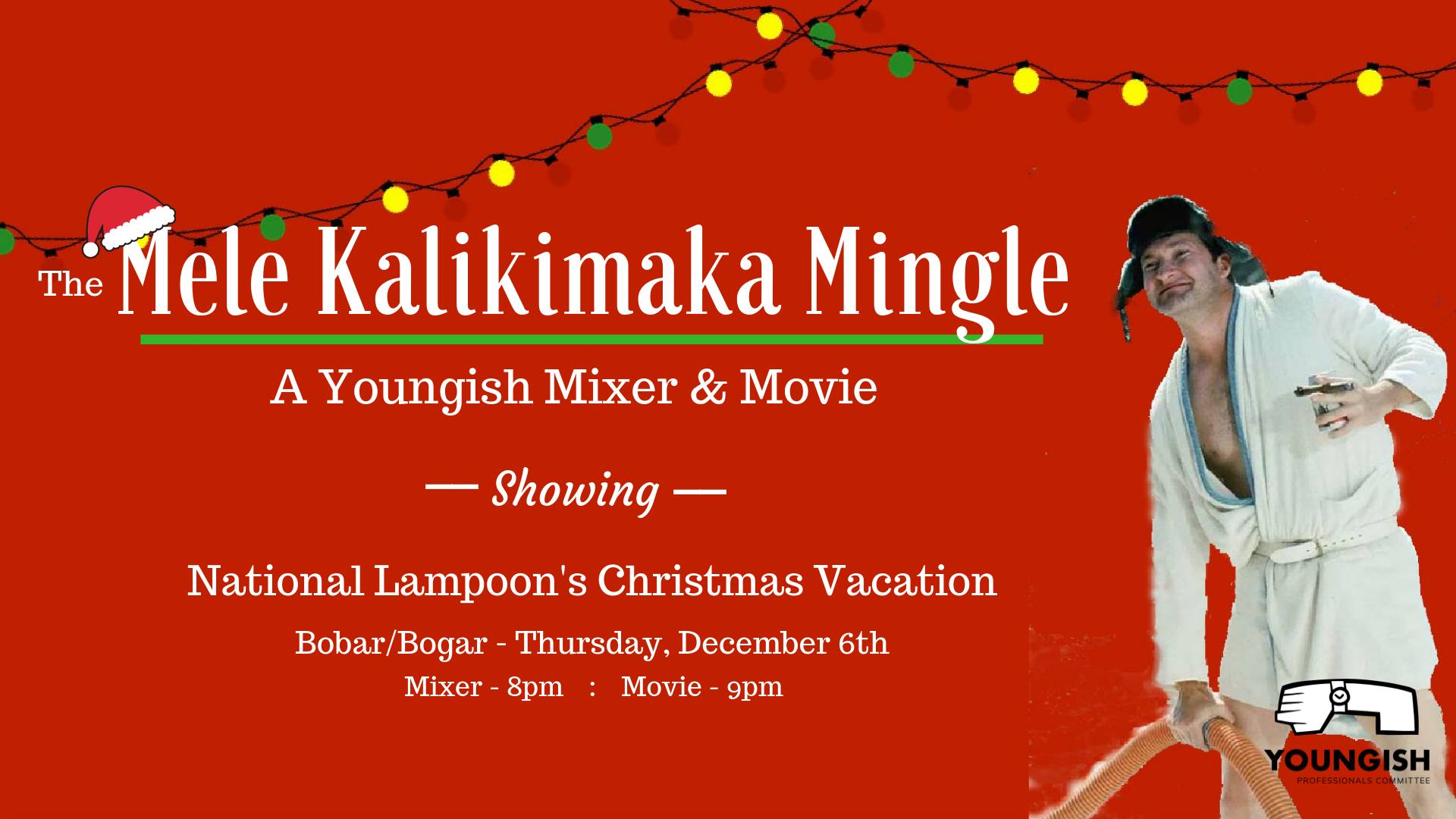 The Mele Kalikimaka Mingle - A Youngish Mixer and Movie